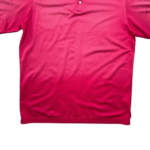 Nike Golf Polo Men's Size Large Pink Tiger Woods Collection Dri-Fit Golf Shirt - Picture 4 of 13